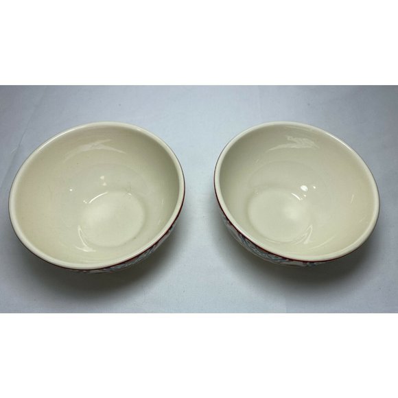 LOT of 2 Pier 1 Imports Large Cereal Soup Bowls - Picture 3 of 5